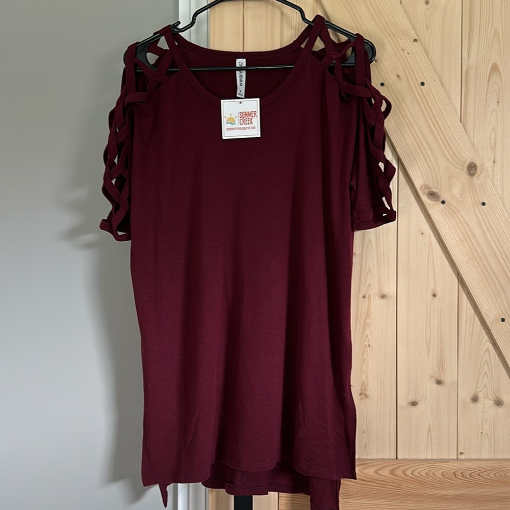 Tunic style t shirt new with tags
